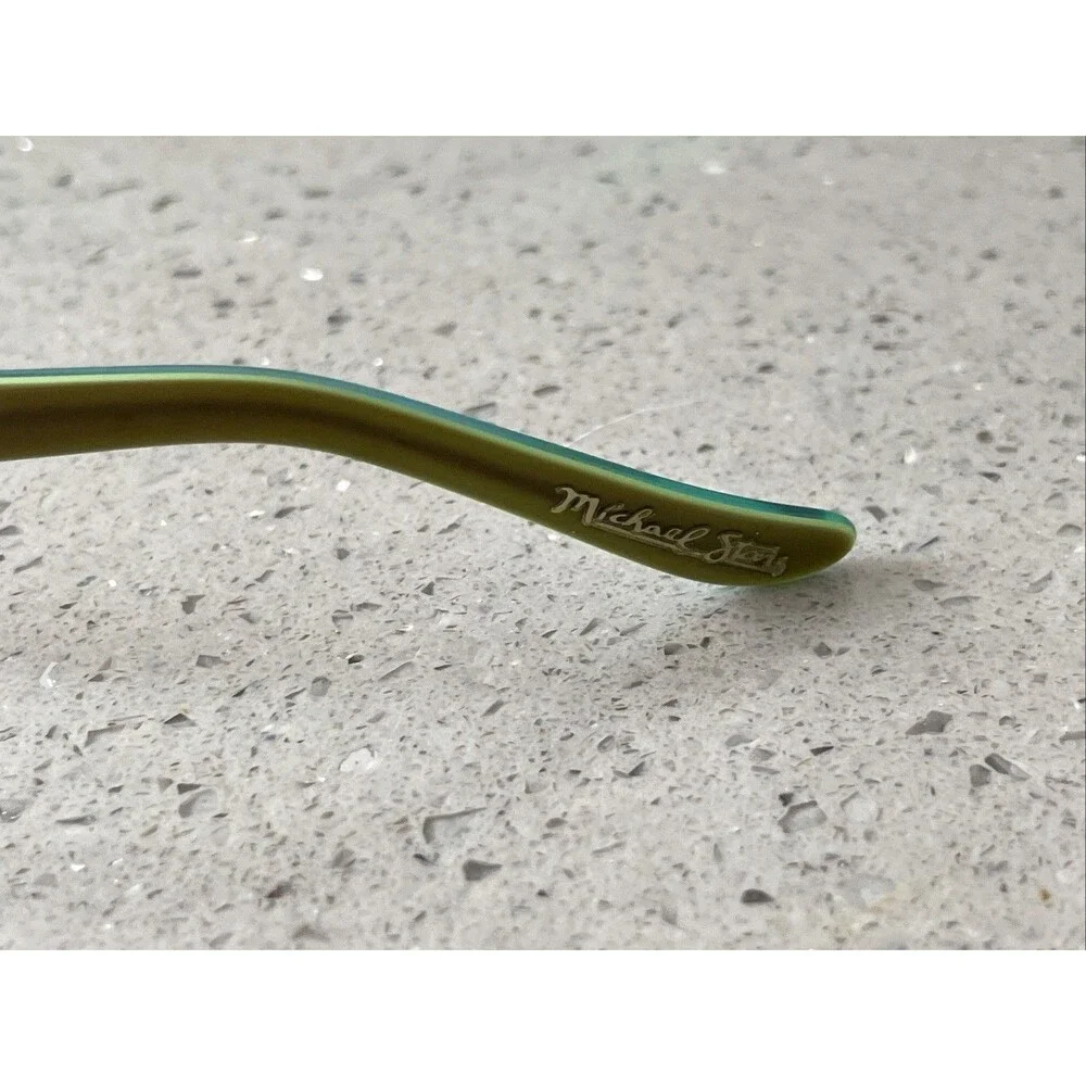 Michael Stars Eyeglasses Trendy Cocoa Mint Women 48-13-135 Frames ONLY blue